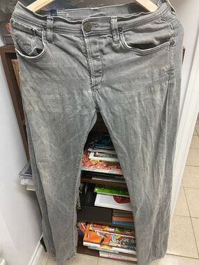 Citizens Of Humanity Gray Slim Straight Jeans